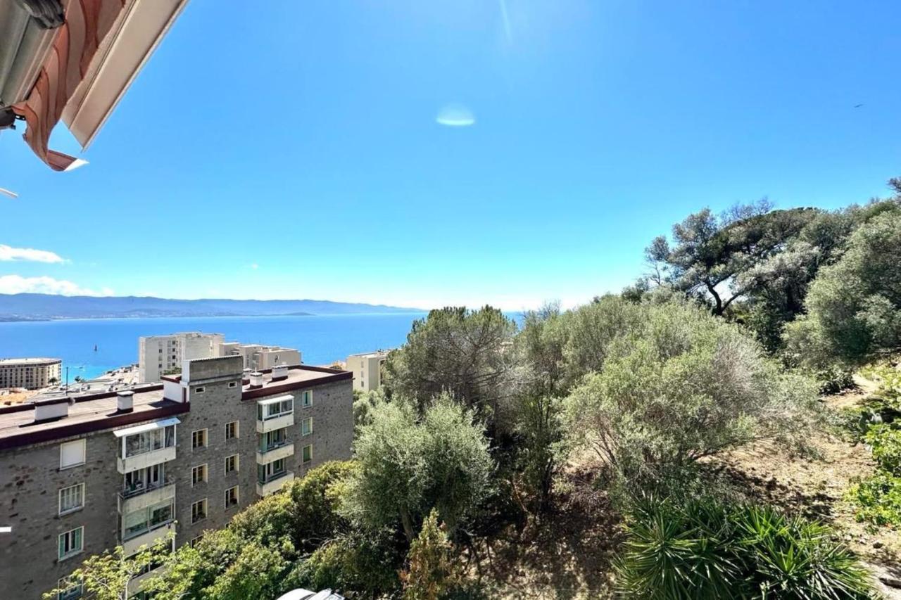 Bright And Spacious Cocoon With Sea View Apartment Ajaccio  Exterior photo
